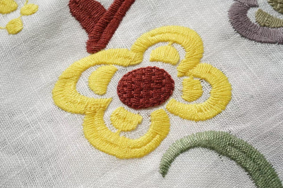 Sunlit Garden Embroidered Shirt