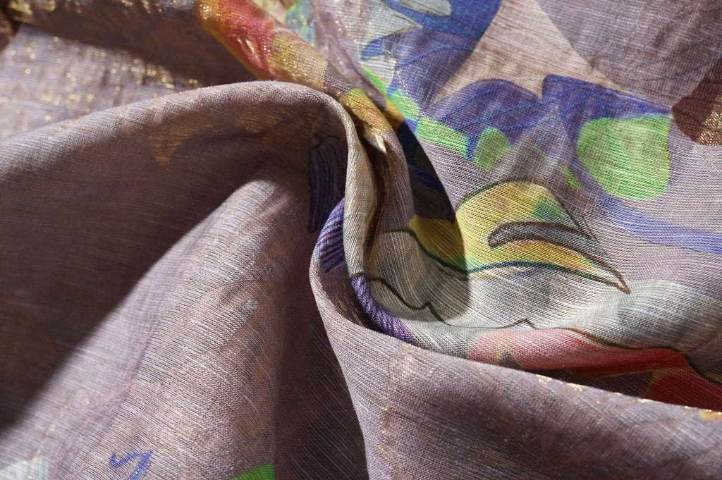 Mauve Artistic Overshirt