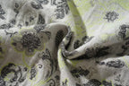 Jade Mist Floral Jacquard Jacket