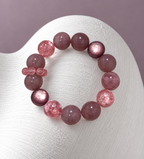 Mulberry Haze Beaded Bracelet