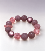 Mulberry Haze Beaded Bracelet