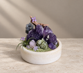Violet Twilight · Crystal Diffuser Bonsai