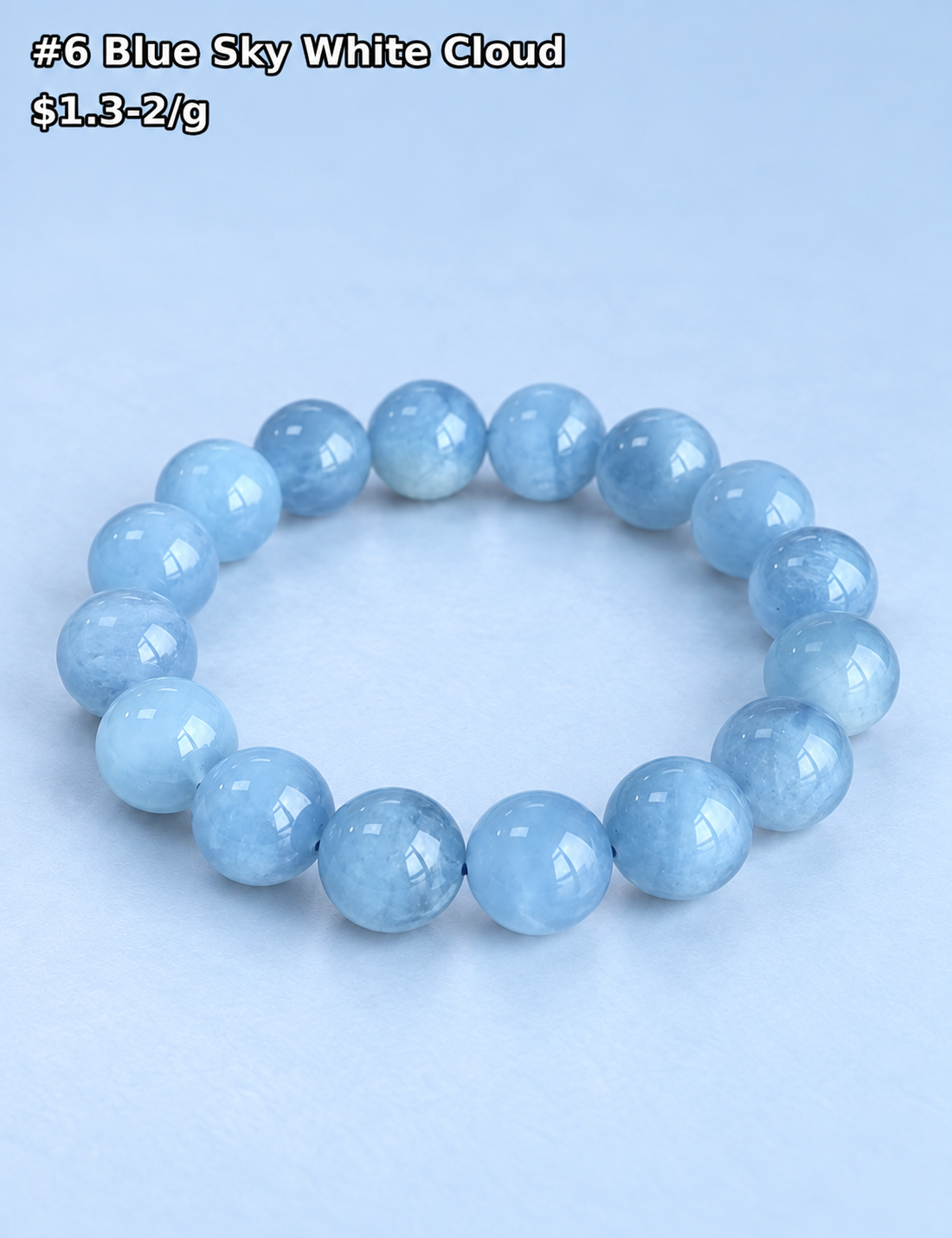 Aquamarine Beads