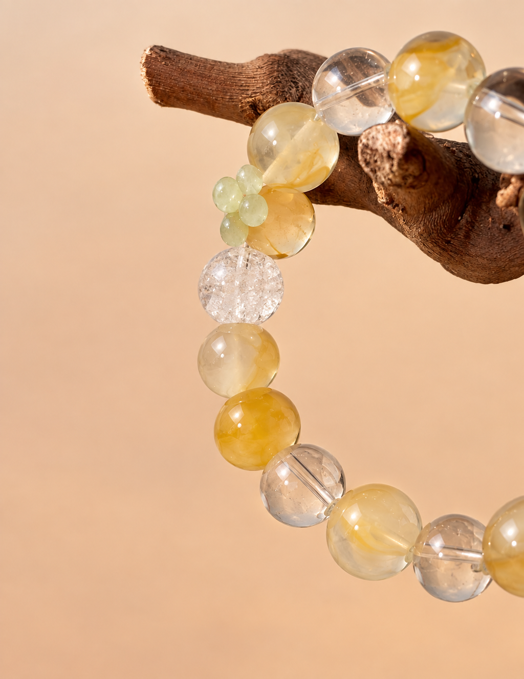 Honey Dew Beaded Bracelet