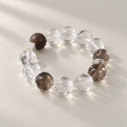 Smoke &amp; Light Beaded Bracelet