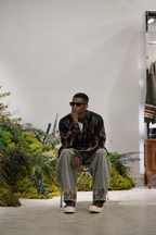 The Tashi Signature Handcrafted Floral Jacket