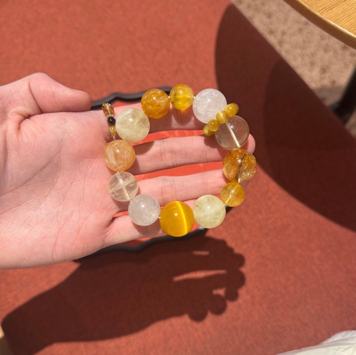 Golden Hour Beaded Bracelet