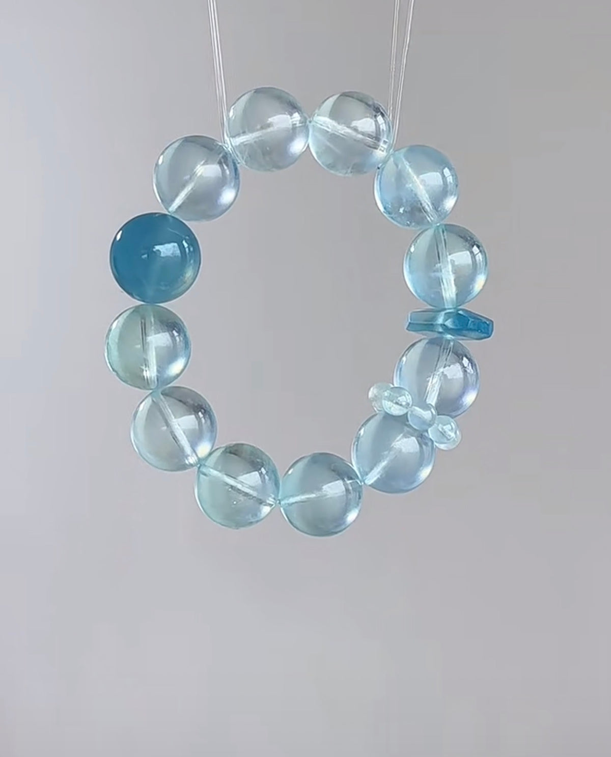 Glacial Light Beaded Bracelet