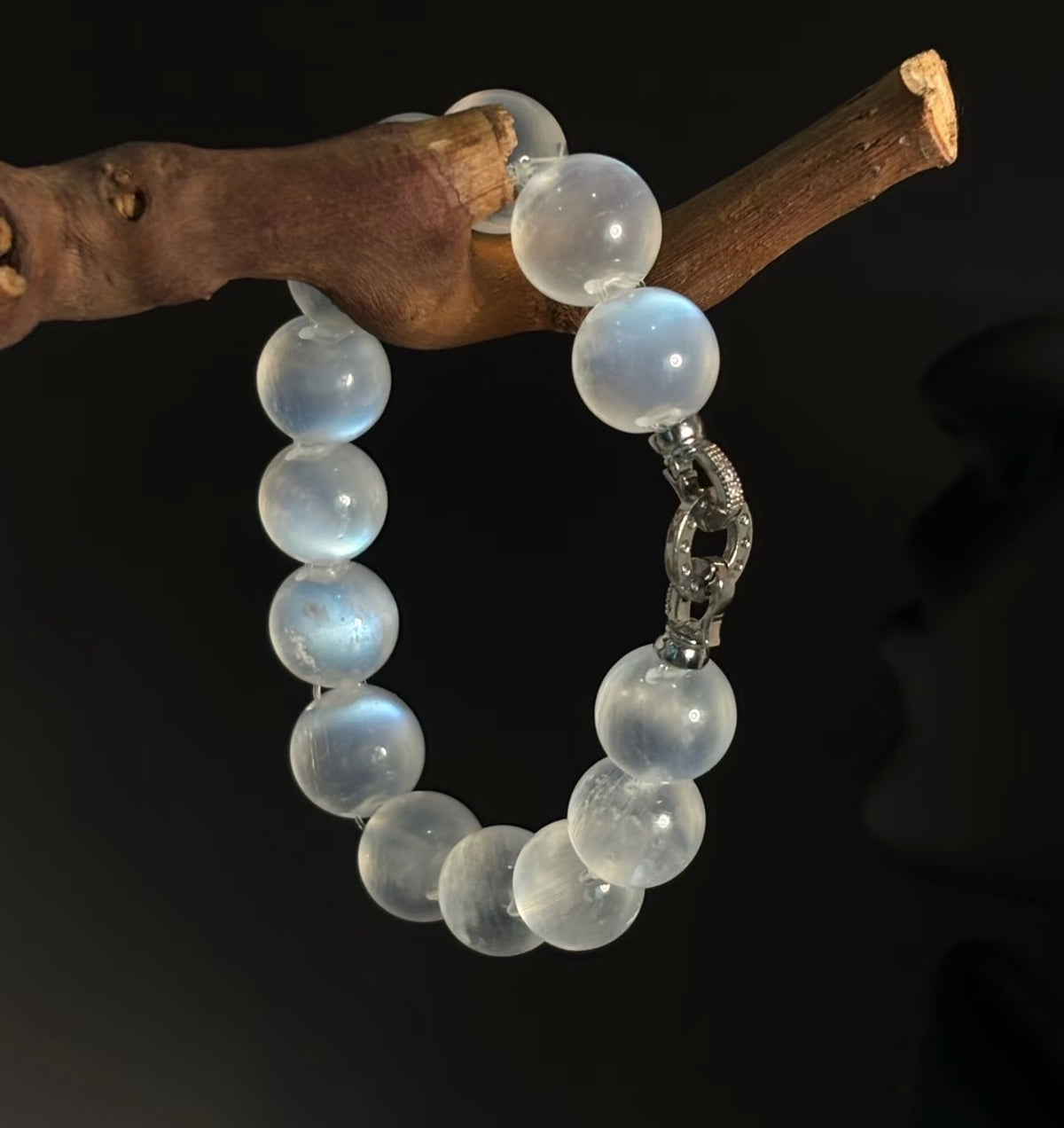Lunar Glow Blue Moonstone Bracelet