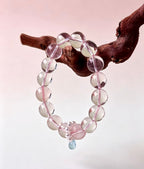 Blush Dew Rose Quartz Bracelet