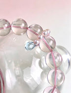 Blush Dew Rose Quartz Bracelet