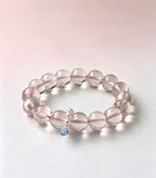 Blush Dew Rose Quartz Bracelet
