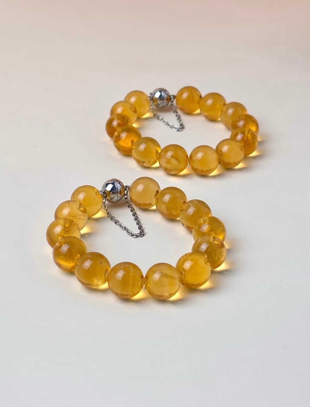 Yellow Fluorite Bubble Bracelet