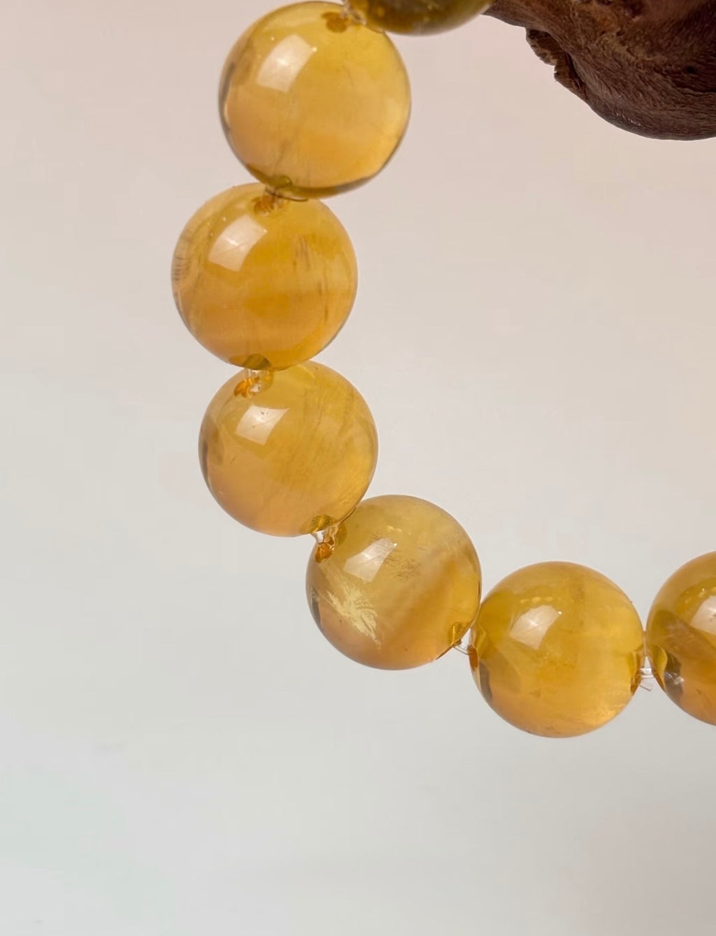 Yellow Fluorite Bubble Bracelet