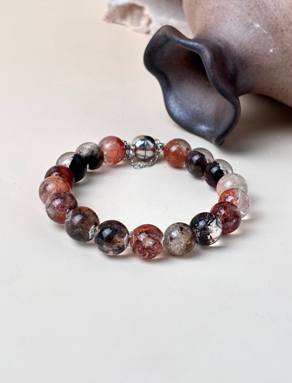 Brazilian Four Seasons Phantom Quartz Bracelet