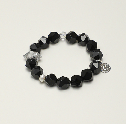 Midnight Radiance · Crystal Bracelet