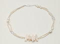 Celestial Flow Baroque Pearl & Clear Quartz Necklace