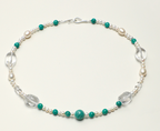 Veridian Truth Amazonite & Clear Quartz Necklace $189.00 USD Regular price