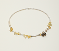 Golden Ripples · Pearl Necklace