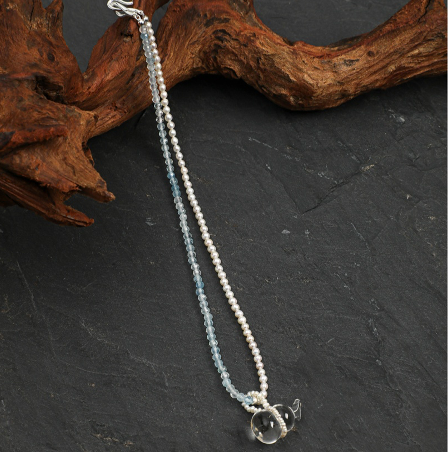 Ocean Gleam · Luminous Shadows Necklace