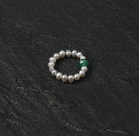Round Pearl Ring
