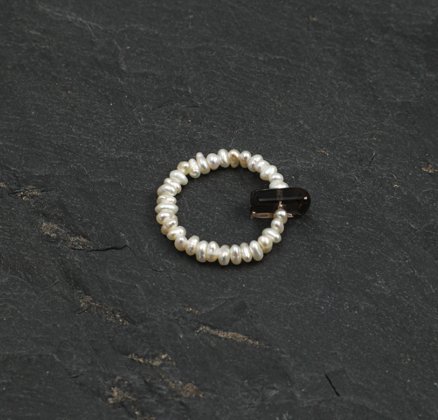 Round Pearl Ring