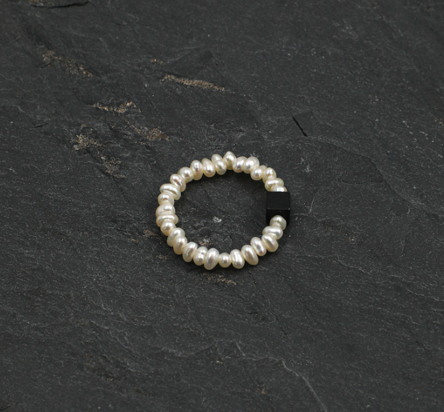 Round Pearl Ring