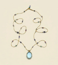 Celestial Symphony Blue Topaz & 66-Stone Long Necklace