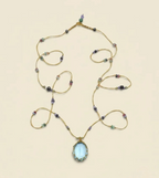 Celestial Symphony Blue Topaz & 66-Stone Long Necklace