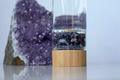 Violet Stillness Crystal Water Bottle