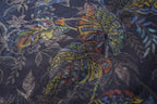 Navy Botanical Paisley Overshirt