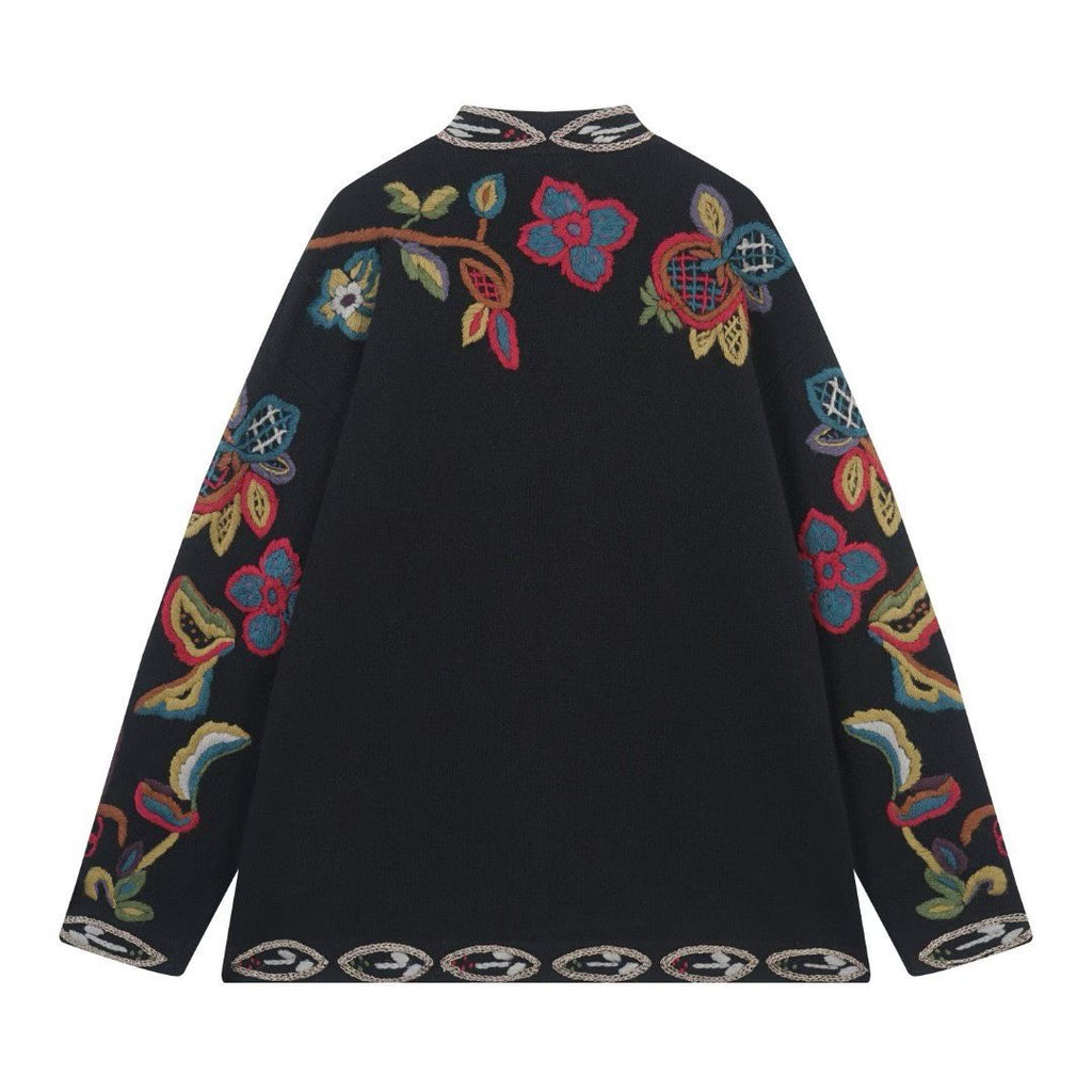 The Tashi Signature Handcrafted Floral Jacket