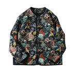 Tapestry Print Cardigan Coat