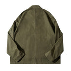 Garment-Dyed Cotton Twill Chore Jacket